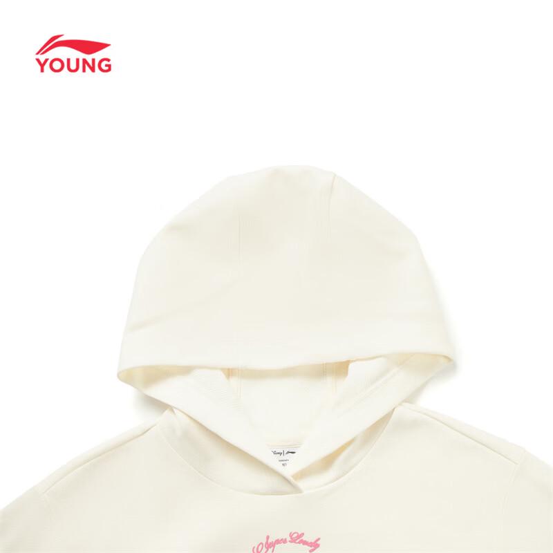 LI-NING Kids' Girls' Disney Collaboration Round Neck Pullover Top