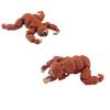 3D Printed Three-Toed Sloth Interactive Joints Authentic Animal Model Print Eco-Friendly Toy For Kids & Collectors
