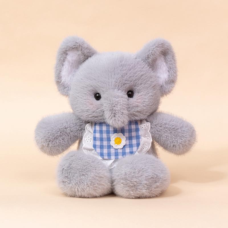 Zaino peluche Duo Gatto e Pecora che Corrono con Bambole Orso e Ape