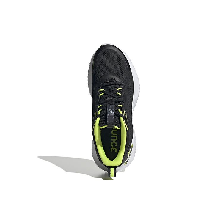 Adidas Alphabounce Beyond Soft Comfortable Fabric Durable Low-Top Casual Running Shoes Unisex Sneaker Black Green HP2635