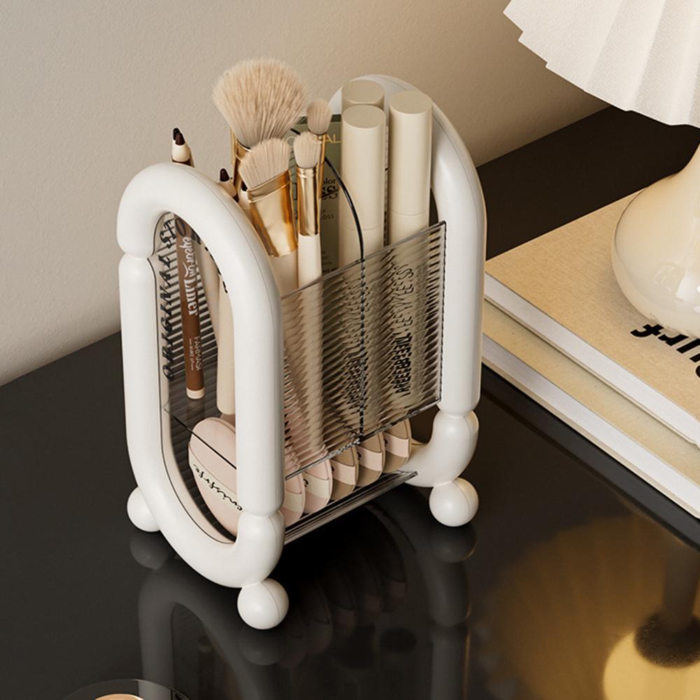 Leichter Luxus Extrem Vereinfachter Make-up-Pinsel Aufbewahrungsbehälter Schminktisch Desktop Augenbrauenstift Pinsel Aufbewahrungsständer Box