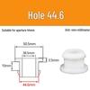 Anello passante protettore per cavi in silicone