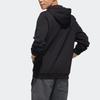 Adidas Neo New Year Series Small Logo Velvet Hoodie Men Hoodie Black FP7484