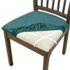 1PC Stretch Dining Chair Seat Covers Spandex Elastic Upholstered Chairs Cushion Cover Removable El Party Chair Slipcovers