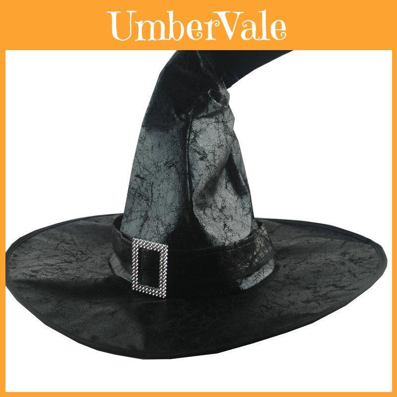 Harry Potter Witch Hat Costume Accessory With Leather Finish For Cosplay Events