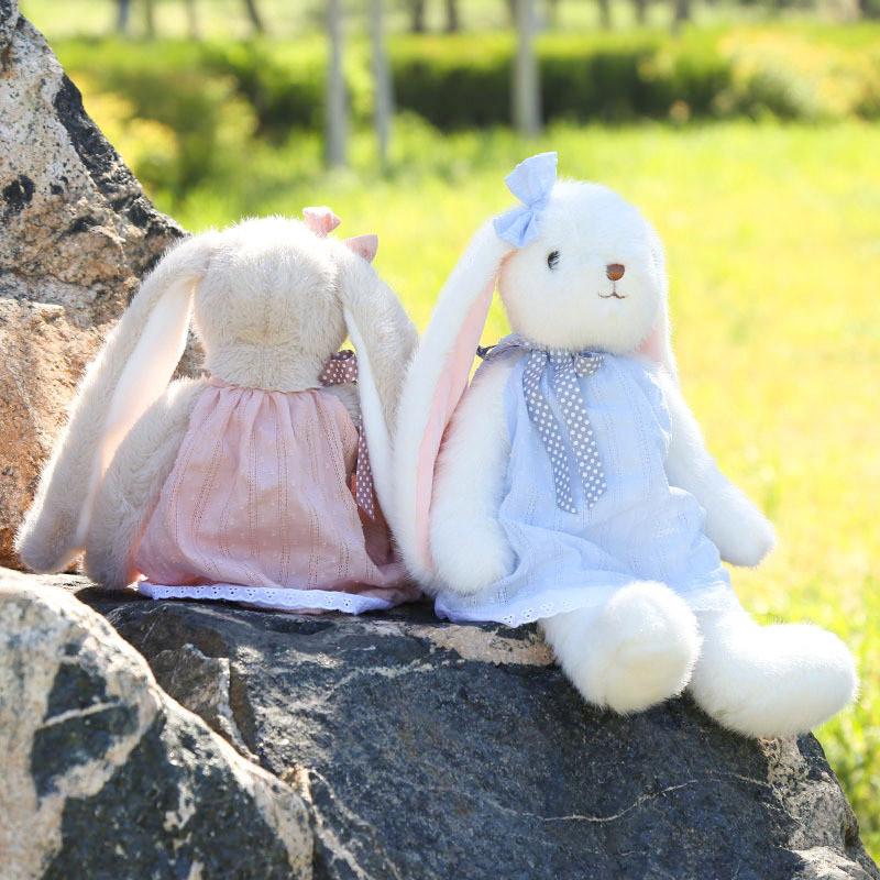 Plush Rabbit Toy With Pp Cotton Filling For Kids Girls And Boys Gift