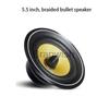 5.5 Inch Fever Passive Bookshelf HiFi Speaker Two-Way 100W Professional Audio Monitor Speakers Sound Box High Power Speaker