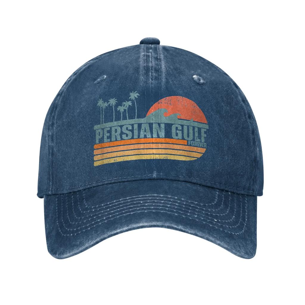 Persian Forever Heritage Arabian Iranian Baseball Cap Sunset Distressed Washed Hats Outdoor All Seasons Travel Soft Sun Cap