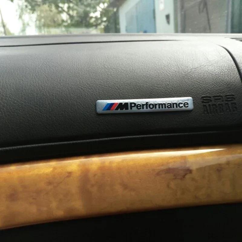 2025 Nová kovová nálepka M Performance pro interiér vozu BMW M Sticker X1 X3 X4 X5 X6 X7 e46 e90 f20 e60 e39 f10 Auto příslušenství