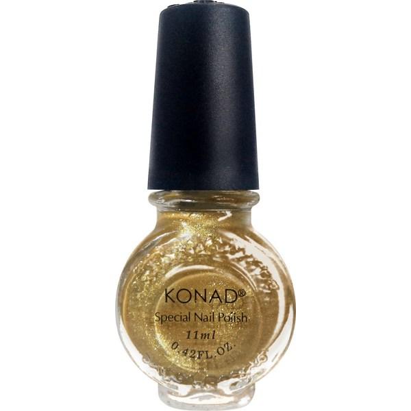 

Специальный лак для ногтей Konad 11 мл, S52 Powder Gold, 1 шт.