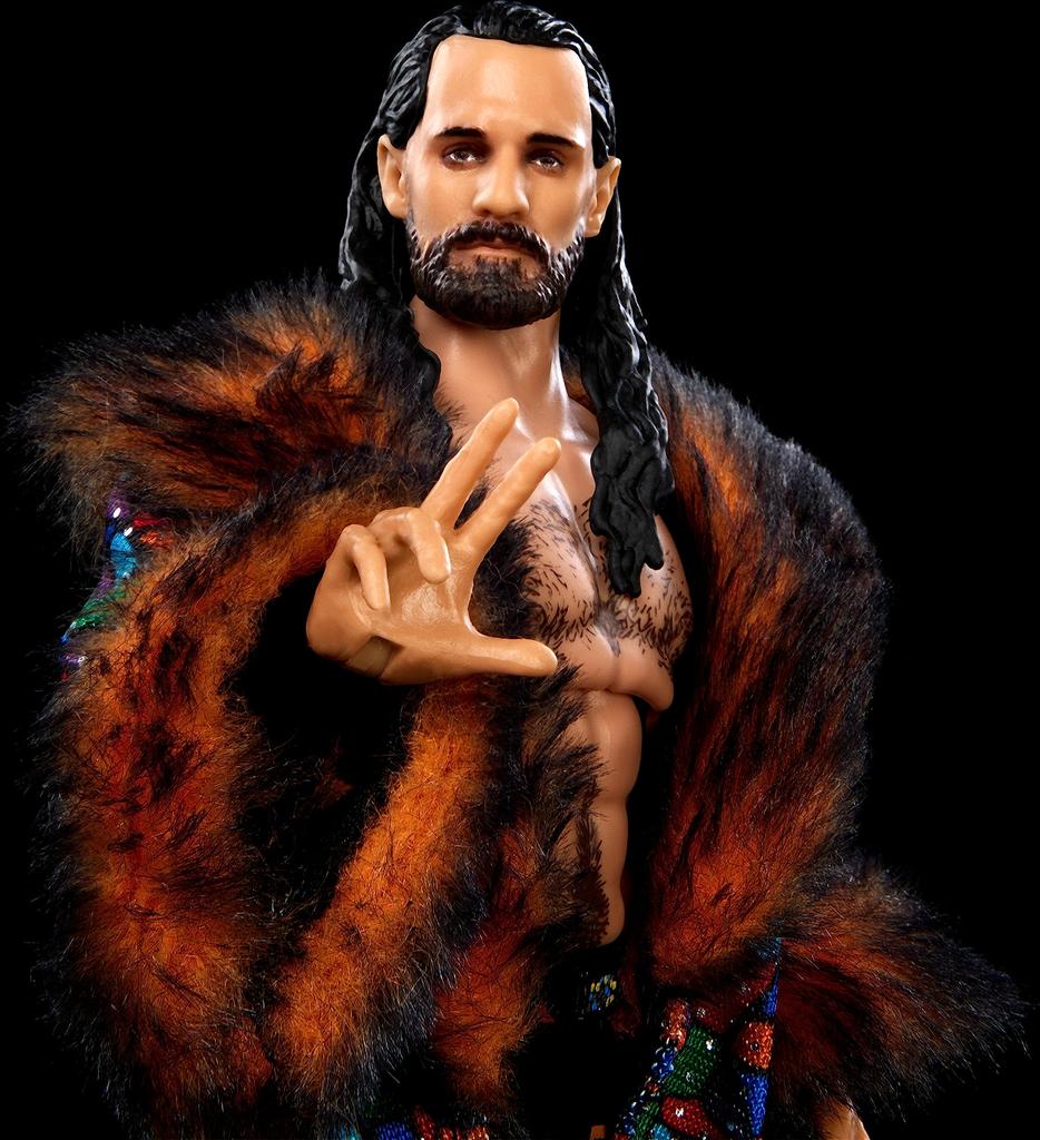 Mattel WWE Seth Rollins Ultimate Edition Action Figure with Interchangeable Accessories, Articulated Design, and Authentic Details, 6-Inch