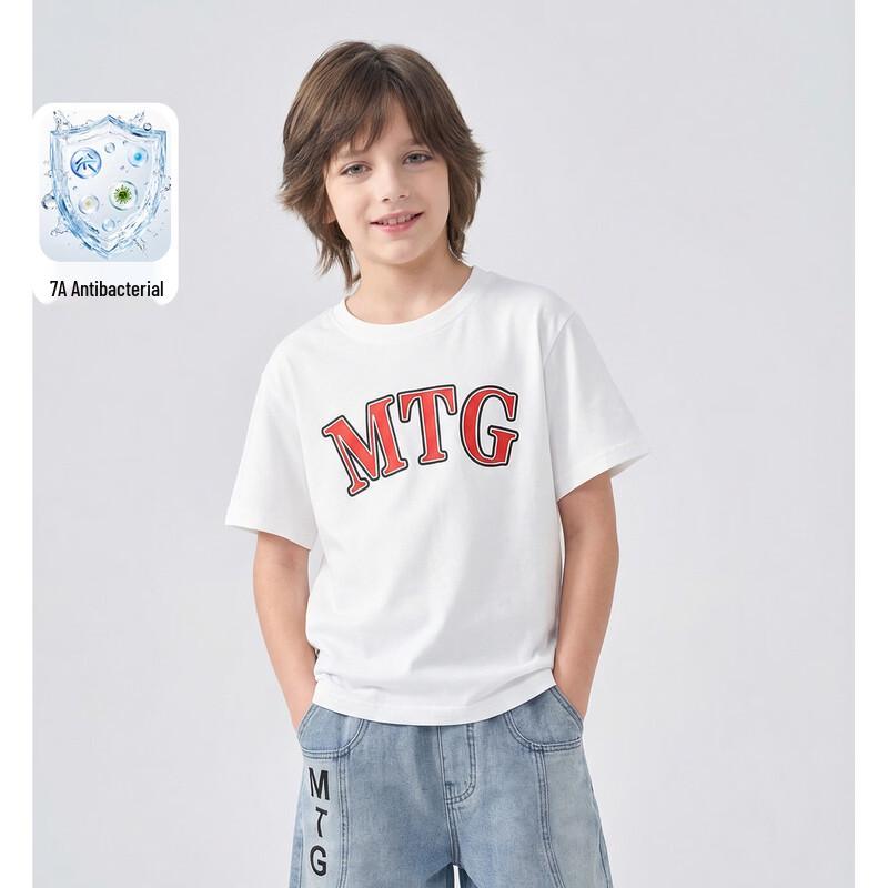 

Montagut Boys Letter Print Short Sleeve T-Shirt 130