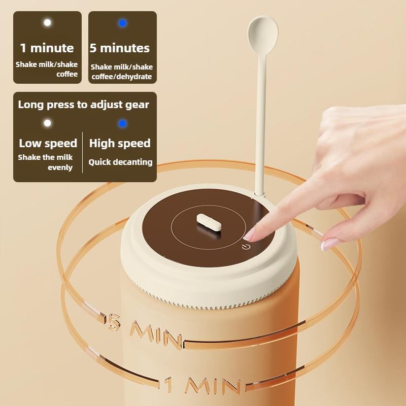 Automatic Mixing Cup Portable Electric Mixing Coffee Water Cup Milk Bottle USB Charging Magnetic Suspension Shaker Baby Items