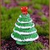 Christmas Micro-landscape Accessories Christmas Tree Ornaments of Various Sizes Resin Handicraftsand Cute Home Decorations