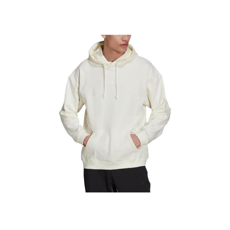 adidas Originals Men's R.Y.V. Logo Hoodie Off White H11481