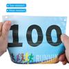 PATIKIL Running Bib Race Competitor Numbers with Safety Pins for and Competitive Multicolor Tear-Resistant Numbers, 7x6", 1-500 Marathons, Sports,