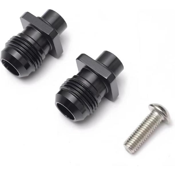 Aluminium AN10 Ölkühler-Adapterfitting für BMW E36/E46/M3/E90/E92/E93 Ölkühler-Adapterfitting