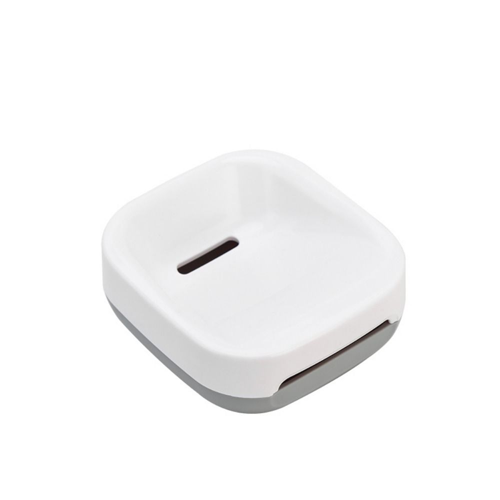 

Многофункциональный держатель для зубной пасты Пластиковый органайзер для хранения в ванной комнате Простая мыльница Столешница Gray-Soap Tray