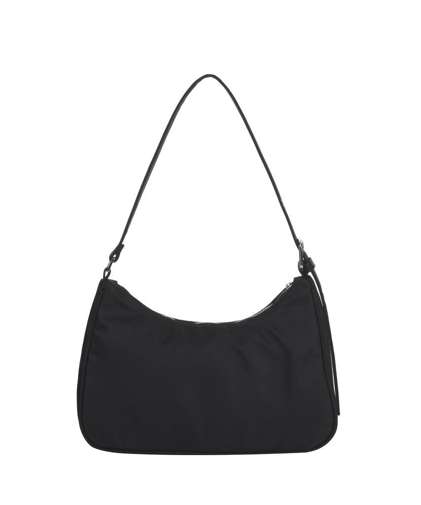 Nick&Nicole Crystal Nylon Around Mini Bag_Black