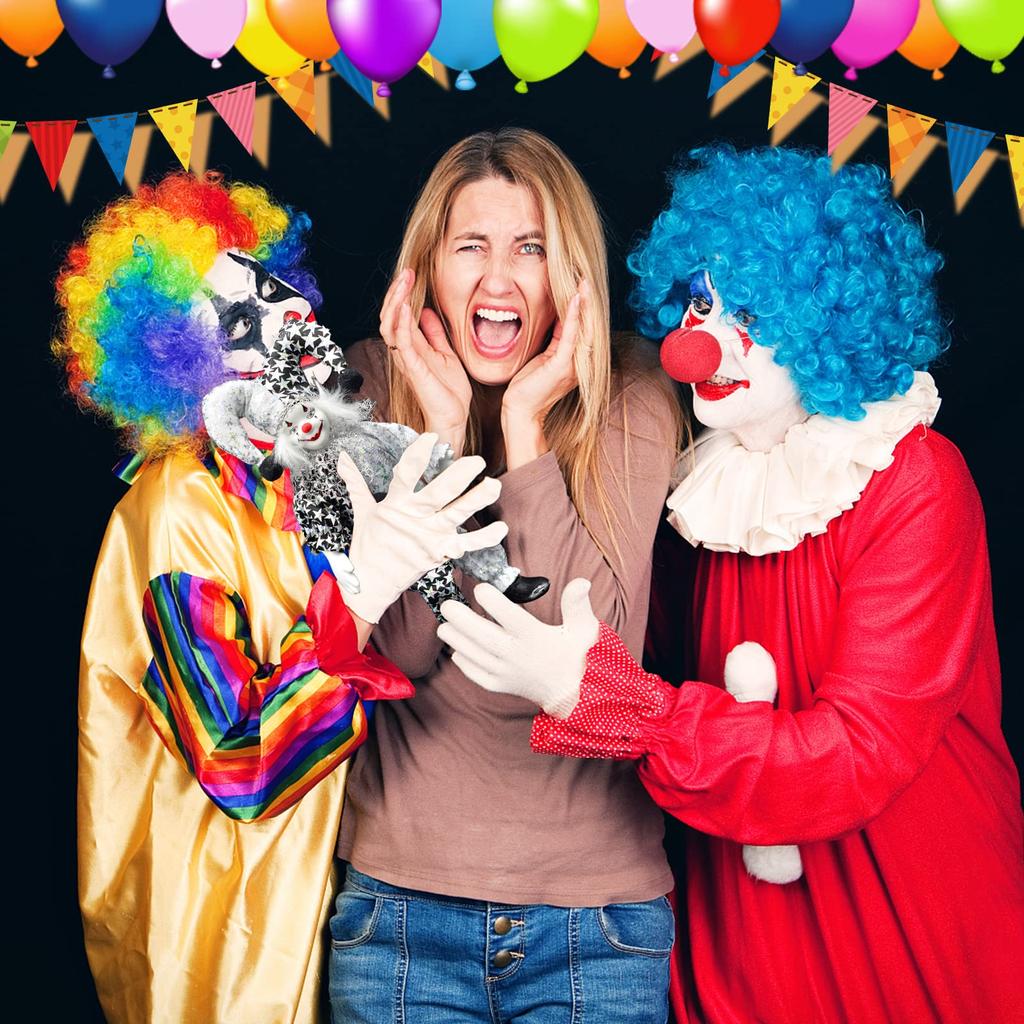 Maxyoung 9" Porcelain Clown Doll Popular Toy Gift