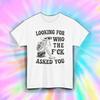 Funny Skeleton T Shirt Who Asked You Sarcastic Graphic Tee Rude Humor S-5XL