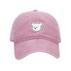 Cute cartoon bear embroidered baseball cap spring and summer soft top cap men's and women's outdoor casual versatile sun hat tide