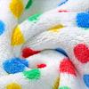 5Pcs/10Pcs Colorful Polka Dot Cloths, Absorbent Cloths, Cleaning Cloths, Hand Wiping Cloths