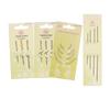 Sewing Curved Needle Leather Craft Sewing Accessories C Type Stitching Big Eye Needle Long Straight Needles Hand Repair Sewing