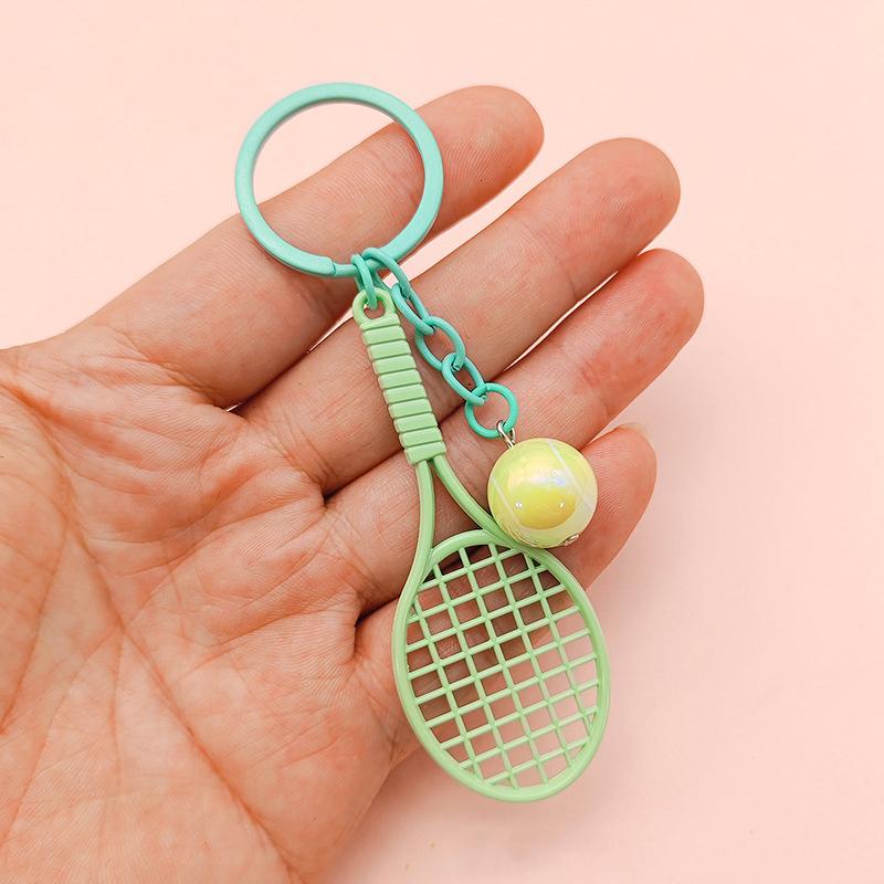 Mini Portachiavi Festa del Tennis Gadget Festa Tennis Portachiavi Pallina da Tennis Ciondolo Borsa da Tennis Portachiavi Sportivo Per Ragazzi Ragazze Carnevale Scolastico Ricompensa