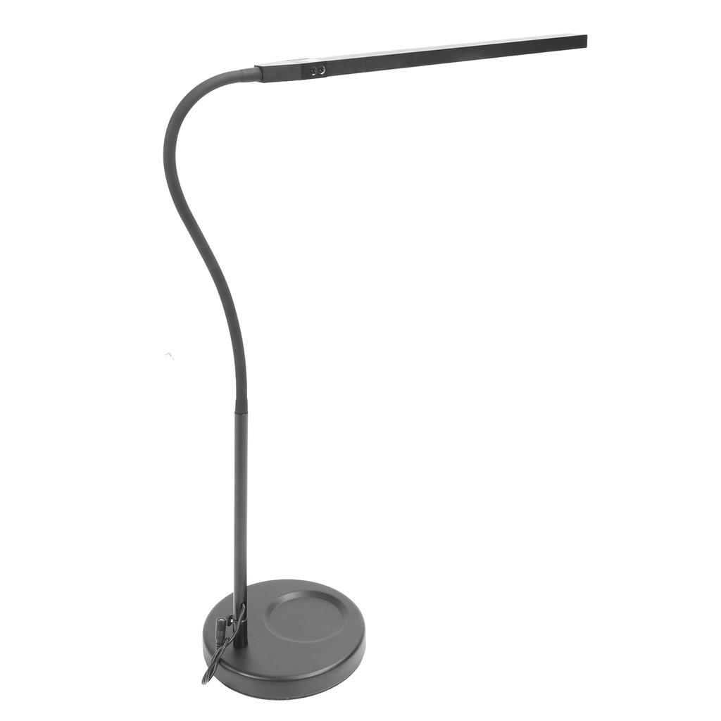 Smart Stepless Dimming LED Desk Lamp with Base and Clamp 3 Color Temperature 3000K-6000K Clip On Lig