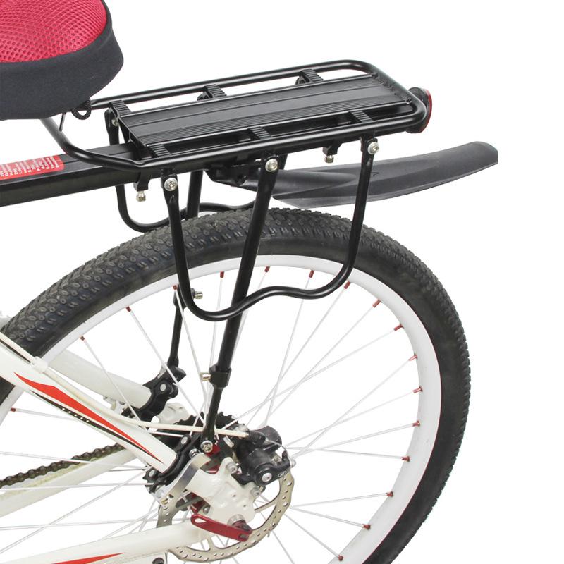 Aluminum Alloy Quick Release Bicycle Cargo Rack for Road and Mountain Bikes