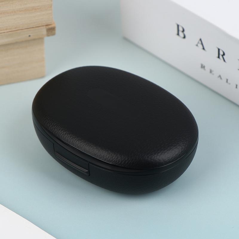 Portable Hearing Aid Hard Case Waterproof Hearing Aid Protective Storage Box Black For Outdoor Travel Hearing Aid Carrying Case