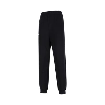 Li Ning Group Purchase Series Solid Color Drawstring Casual Pants Women Bottoms Black AKLUA20-1
