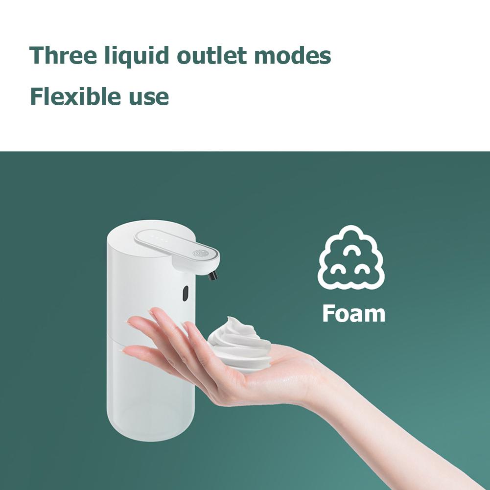 Touchless Automatic Soap Dispenser USB Rechargeable Infrared Sensor Liquid Foam Soap Dispenser Smart Hand Sanitizer Pump