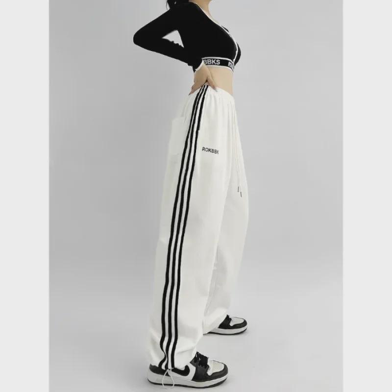 Pantaloni de trening coreeni retro Street Hip-Hop Jazz Dance pentru femei