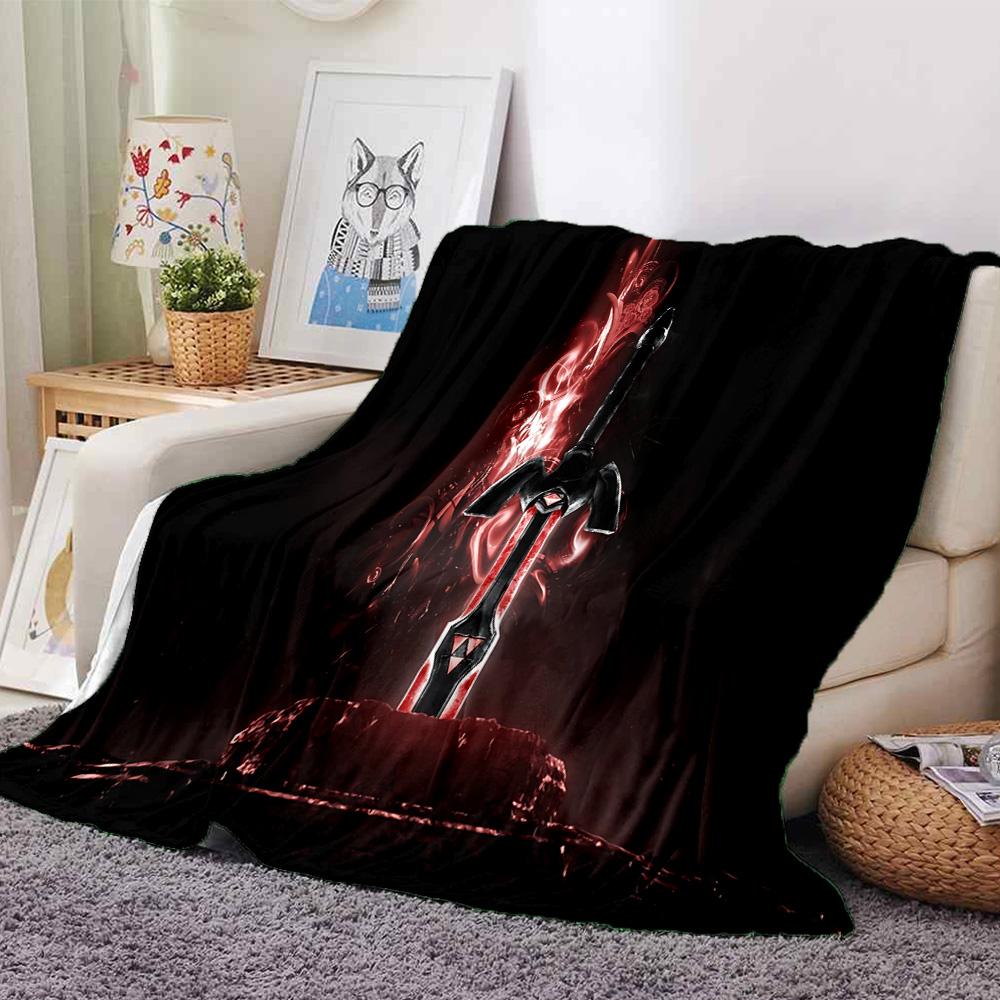 1pc Eerie Eye Symbol Light flannel Blanket for Super Soft Cute Comfort Blanket for Travel Bedding Couch Sofa Blanket Y82554