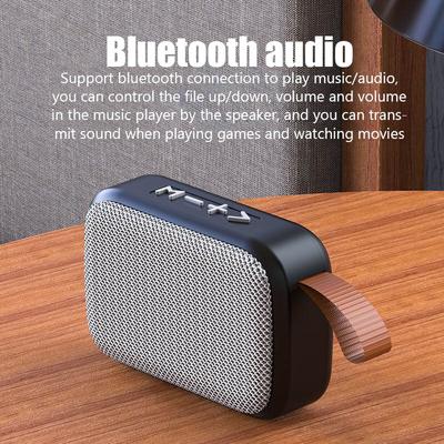 Fabric Wireless Bluetooth Speaker Portable Outdoor Sports Mini Stereo Audio ZPG