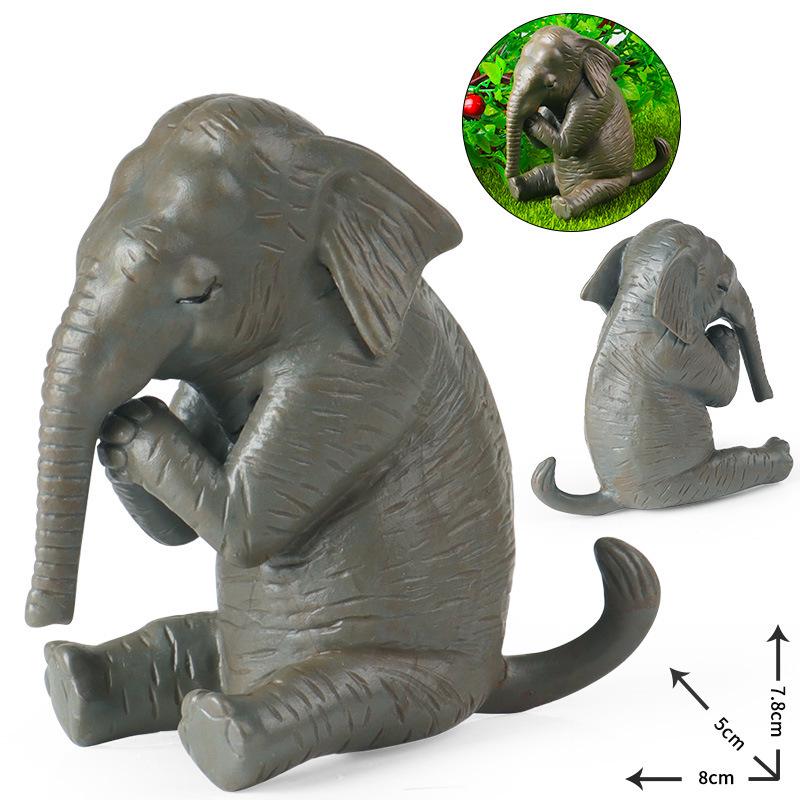 Praying Elephant Model: Educational Animal Toy for Kids' Science and Decor