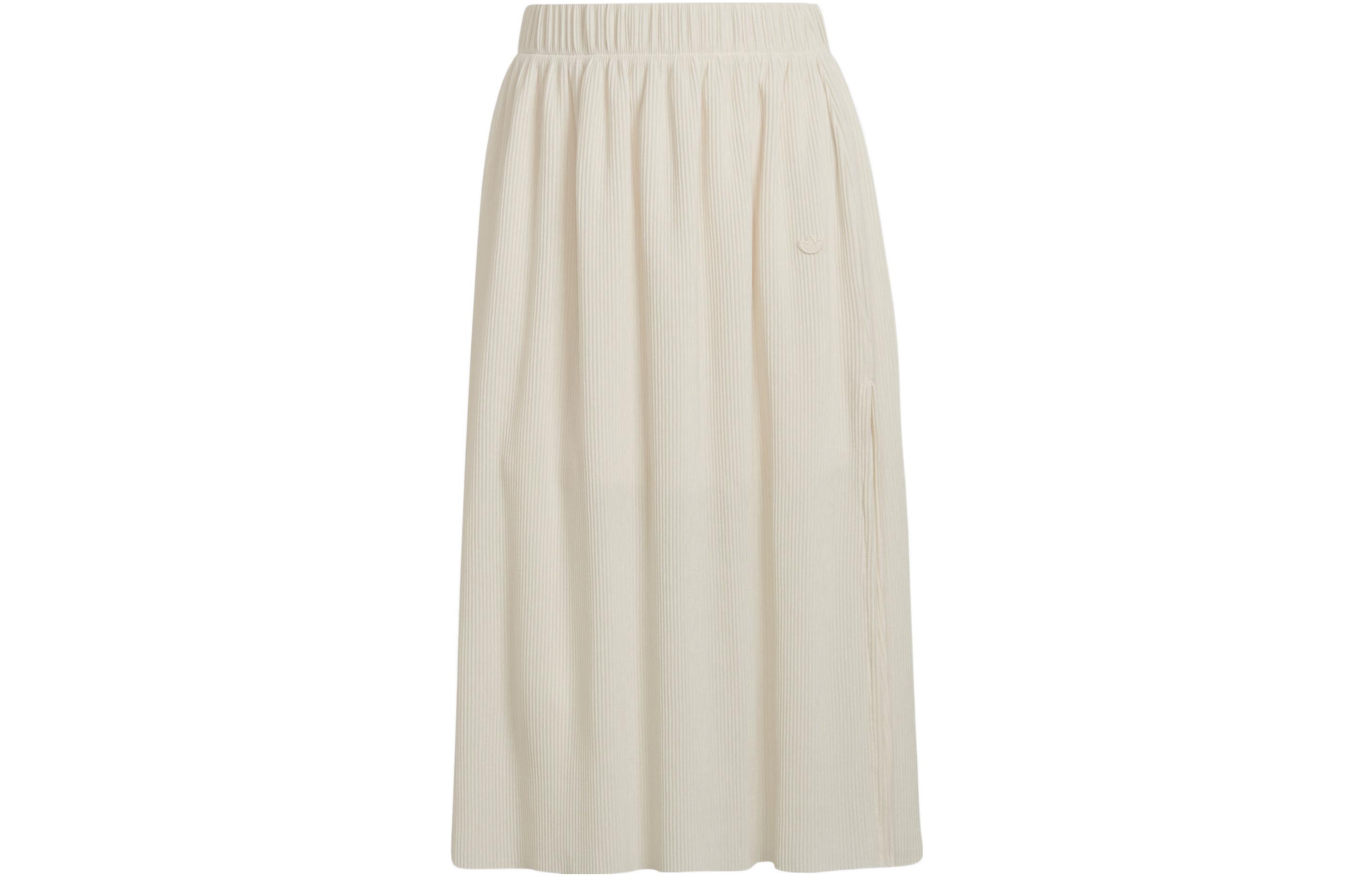Adidas Originals Casual Long Skirts Women s White Moderate Mid Length Other HF7545 34