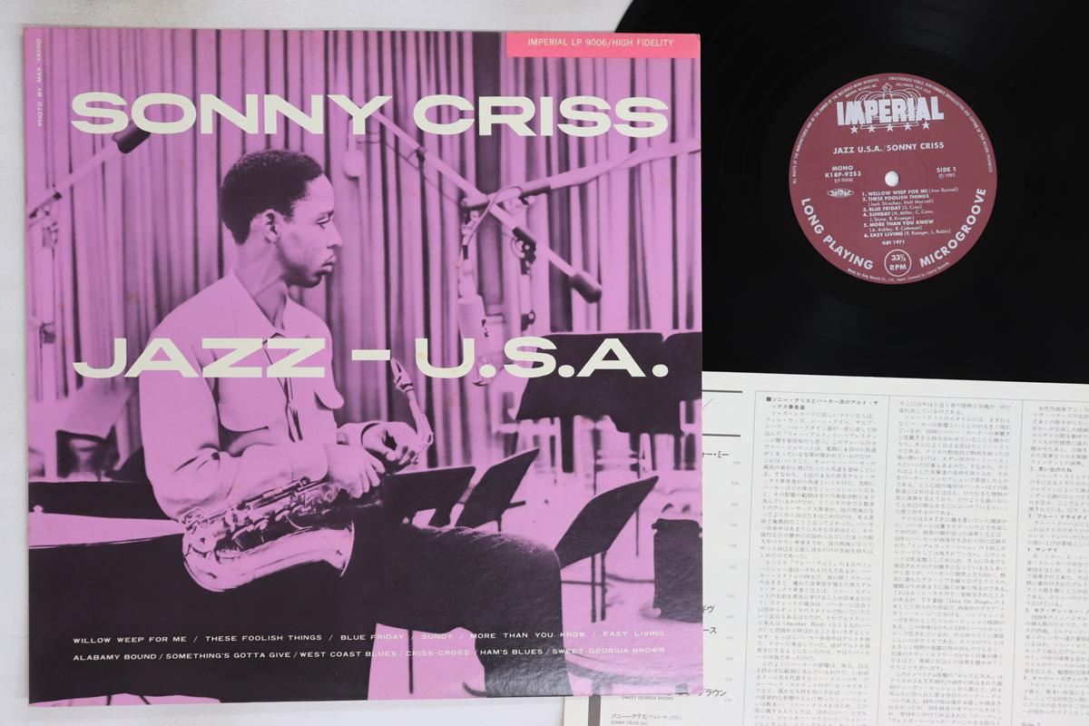 

LP Record SONNY CRISS - Jazz - U.s.a. K18P9253 IMPERIAL 1983 Japan Jazz Used