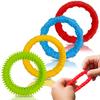 4-piece Silicone Children's Adult Sensory Toy Elastic Stress Reducing Wristband