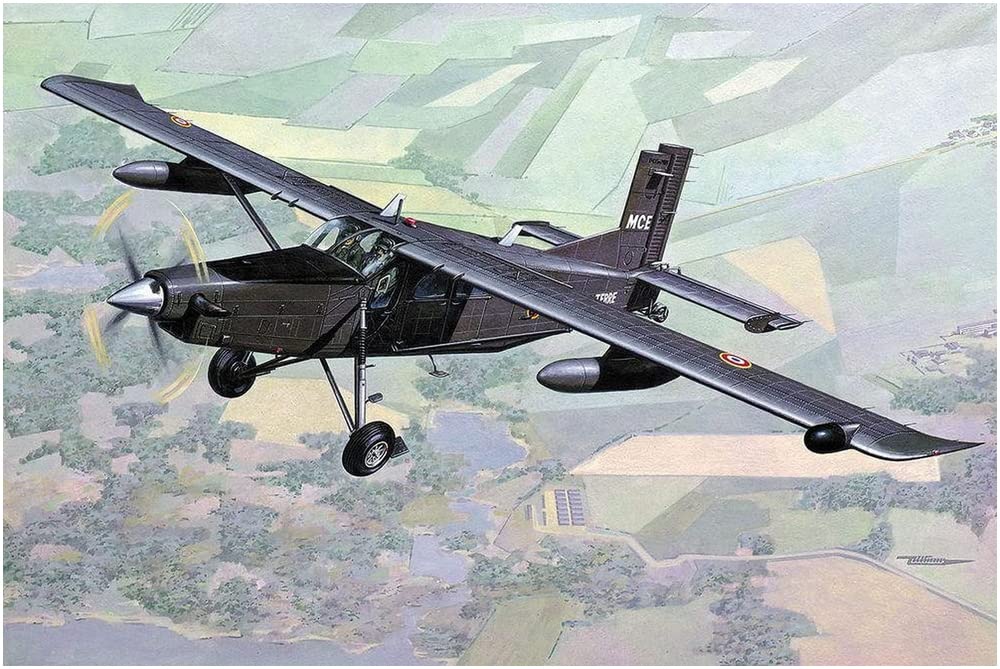 

Roden 1/48 Scale French Army Pilatus PC-6B2/H4 Turboporter Light Transport Plastic Model Kit RE48449