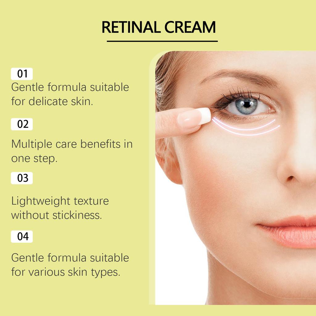 Retinol Brightening Firming Cream Gentle Moisturizing Smoothing Face Care Cream less