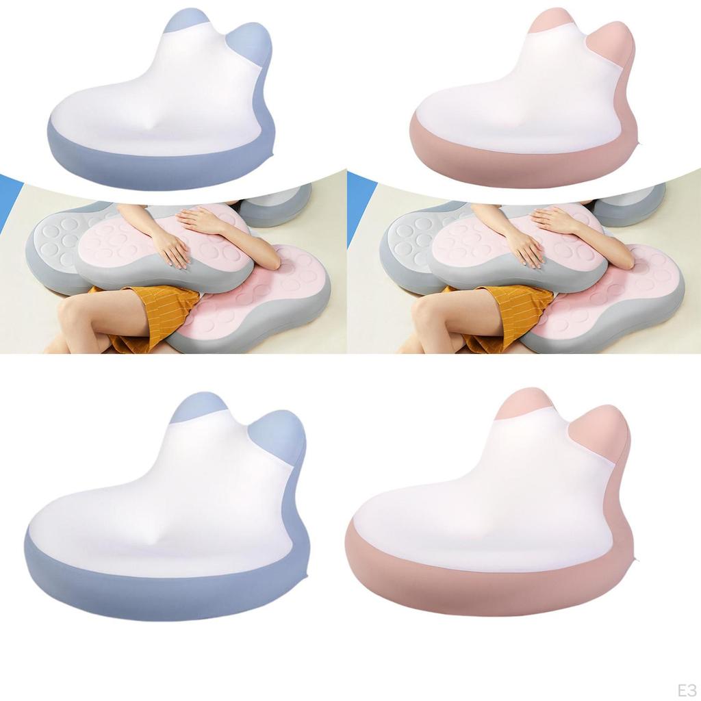 Oreiller de lecture face cachée Repose-tête Coussin d'allongement en mousse à mémoire Multifonctionnel pour dormir Femmes