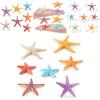 Lifelike Five-point Starfish Figurine Pvc Static Model Perfect For Beach Theme Decor