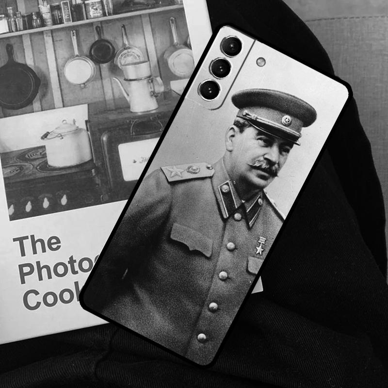 Stalin Phone Case For Samsung Galaxy S24 Ultra S22 S23 S20 S21 S24 FE S9 S10 Plus Note 10 20 Ultra