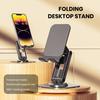 Aluminum Alloy Phone Rotatable Non-slip Foldable Holder 360° Heavy Duty Desktop Tablet Mobile