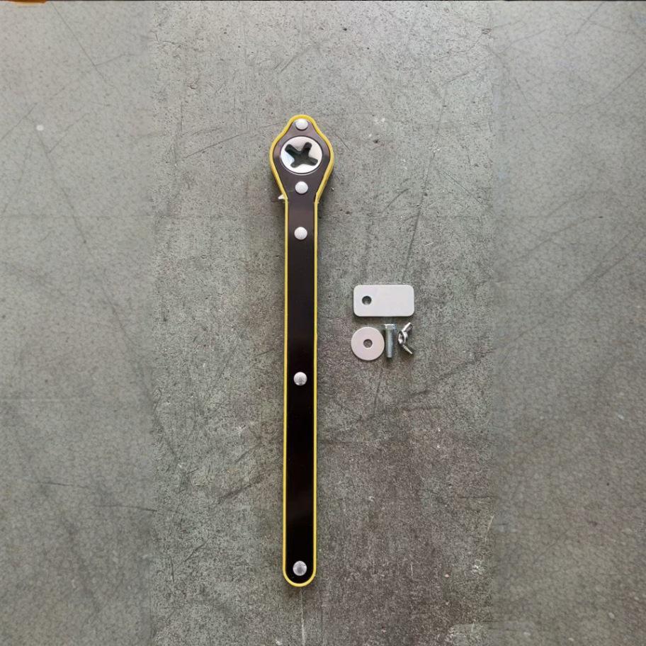 Effort-Saving Ratchet Car Jack Wrench for Sedans & Small Cars