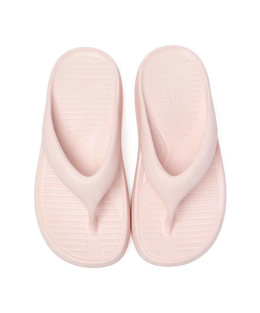 Akiii Classic Arch-Fit Foam Flip-Flops Strawberry Milk