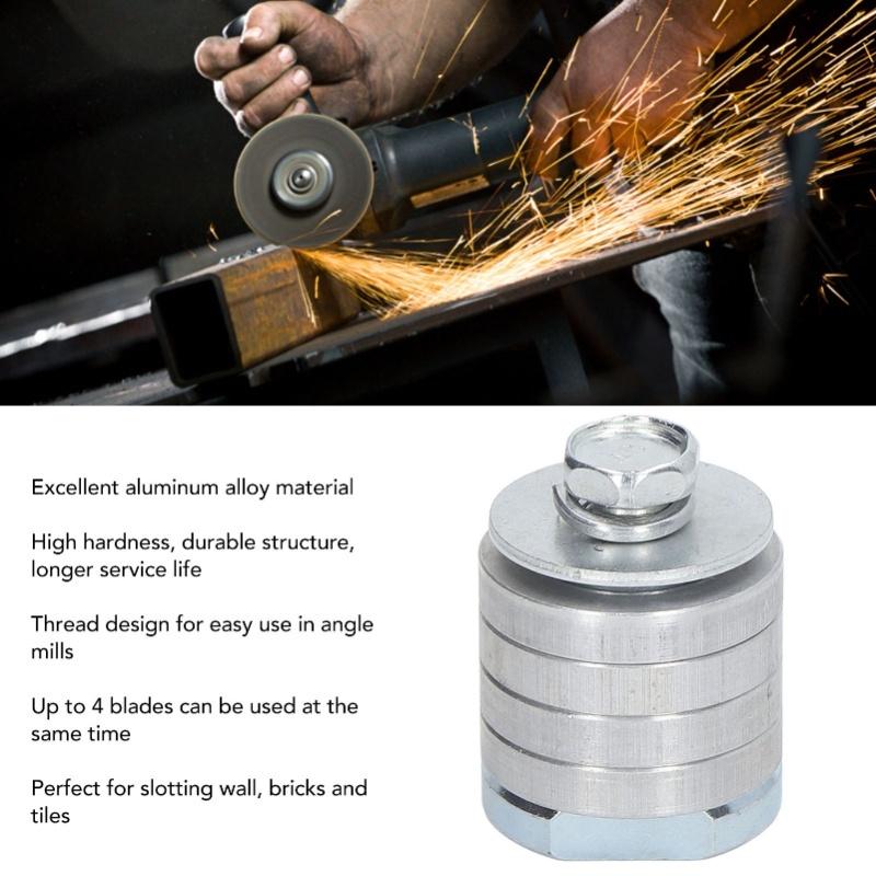 Angle Grinder Adapter Kit Variable Slotting Grooving Machine Conversion Head Power Tool Accessories M10